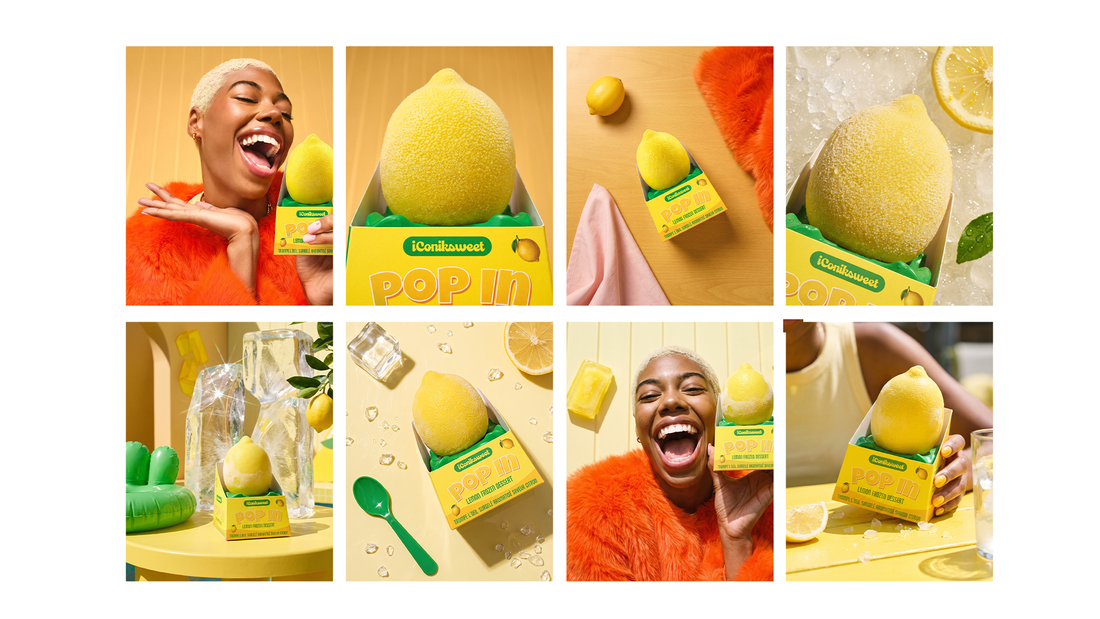 Comparatif Nano Banana et Midjourney, visuel produit boisson au citron
